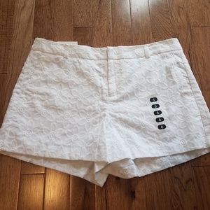 NWT Elle White Shorts